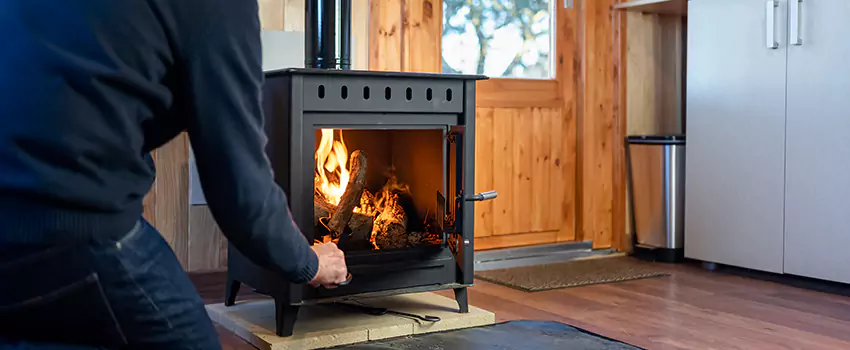 Open Hearth Wood Fireplace Installation in Sunset, FL