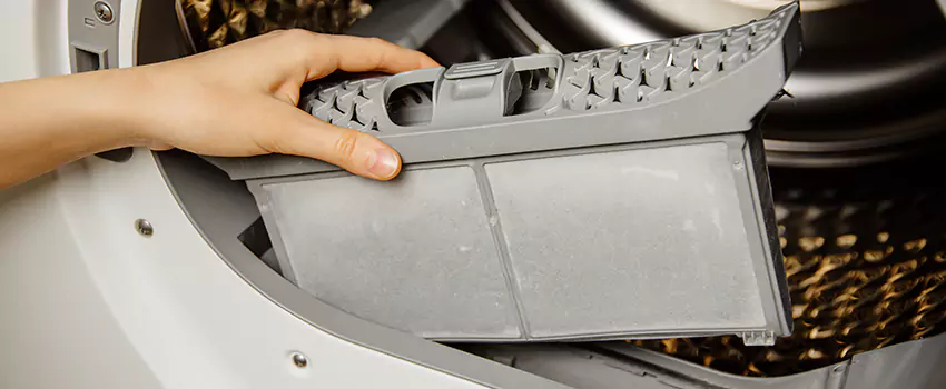 Signs Of A Clogged Dryer Lint Trap in Sunset, Florida