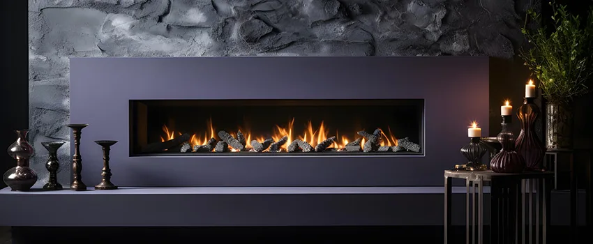 Ember Bed for Ventless Gas Fireplace in Sunset, FL